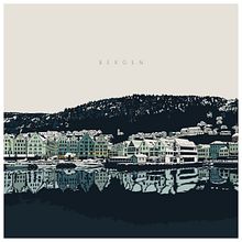 LANDSCAPES / NORWAY. Un progetto di Illustrazione tradizionale e Illustrazione vettoriale di Alex G. - 26.10.2017