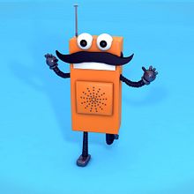 Mi Proyecto del curso: Diseño de personajes y Animación 3D - Happy Radio!. Un proyecto de 3D y Animación de Robert Nieves Teruel - 11.01.2018