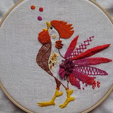 Mi Proyecto del curso: Técnicas de bordado: ilustrando con hilo y aguja . Arts, and Crafts project by Alicia Mayo - 02.13.2018