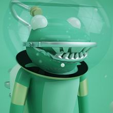 Mi Proyecto del curso: Diseño de personajes en Cinema 4D: del boceto a la impresión 3D. Een project van 3D, Speelgoedontwerp, Ontwerp van personages y Grafisch ontwerp van Dennis Rocha - 11.01.2018