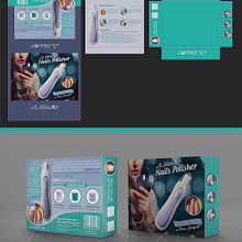 Nail Poliester. Design projeto de Stiven Buitrago Sanchez - 12.01.2018