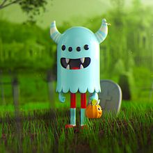 Monster Halloween. 3D, Art Direction, To, Design, Character Design, and Traditional illustration project by Jota Studio / Jose Arias - 11.11.2017