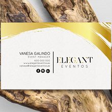 Diseño de la Imagen Corporativa - Elegant Eventos. Design, Graphic Design, and Naming project by Moisés Miranda - 09.09.2017