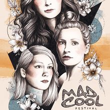 Cartel Joseph para Mad Cool. Un progetto di Illustrazione tradizionale di Paqui Cazalla - 07.07.2018