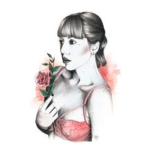 Miriam. Un progetto di Illustrazione tradizionale di Paqui Cazalla - 11.12.2017