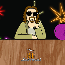 The Big Lebowski - Animació. Un proyecto de 3D, Animación, Diseño de personajes y Diseño gráfico de Mateu March Vilanova - 09.01.2018
