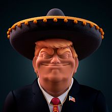 TRUMP IS DUMB. 3D, Comic, and Traditional illustration project by Conspiracystudio - 01.16.2018