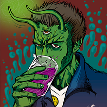 King of Mars (ganador Día del Cómic Gratis 2017). Een project van  Beeldende kunst y Traditionele illustratie van Joaquín Porcar Díaz - 07.07.2017