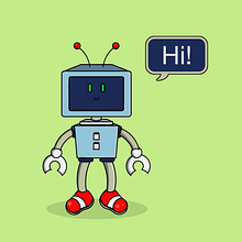 Ilustración 2D Robot-to. Traditional illustration, and Vector Illustration project by María Picatoste Aparicio - 01.16.2018