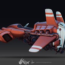 Tesla F20. Comic, Art Direction, Game Design, and Traditional illustration project by Pablo Rocha Atrio - 01.17.2018