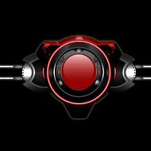 Ilustración - Diseño en Illustrator de cabezal de Alienware. Un proyecto de Diseño gráfico de Daniel de la Calva Carvajal - 26.12.2017