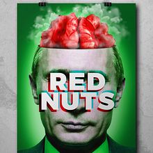 Cartel "RED NUTS". Un progetto di Graphic design di Adrián Hevia - 17.01.2018