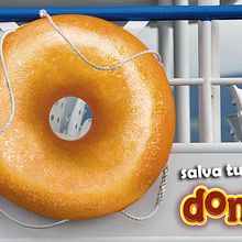Salva tu día con Donuts Ein Projekt aus dem Bereich Br, ing und Identität, Cop, writing, Design, Marketing, Verpackung und Werbung von Julián Larrauri - 15.07.2017