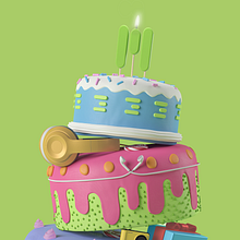 Milar 20 Aniversario . Un projet de 3D, Direction artistique , et Publicité de CESS Studio - 18.01.2018