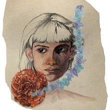 Mi Proyecto del curso: Retrato ilustrado en acuarela. Un proyecto de Ilustración tradicional de Emilce Gomez - 03.04.2018