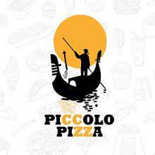 Piccolo Pizza - Identidad gráfica. Br, ing & Identit project by David Justo - 09.15.2017