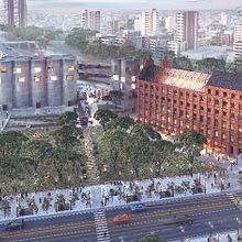 Tesis de grado - Refuncionalizacion Ex Molino Rio de la Plata. Un proyecto de Arquitectura, Arte urbano, Ilustración tradicional y Post-producción fotográfica		 de Maria Virginia Bazan Gatani - 28.11.2017