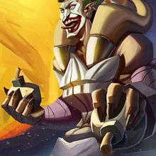 -FANTASY JOKER-. Comic, Character Design, Traditional illustration, and Painting project by Juan David Muñoz Rico - 01.20.2018