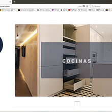Diseño web Ivars Interiors i Fusta. Un projet de Design graphique , et Webdesign de Tamara Jiménez Miguel - 10.10.2017