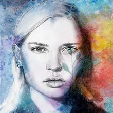 Obscurité. Projekt z dziedziny Trad, c i jna ilustracja użytkownika Olga Negro - 21.01.2018