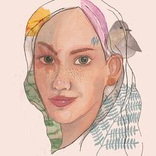 Neska. Un proyecto de Ilustración tradicional de lalai - 21.01.2018