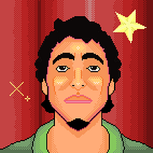 Avatar en pixel art. Traditional illustration project by Moisés Quintanilla - 01.22.2018
