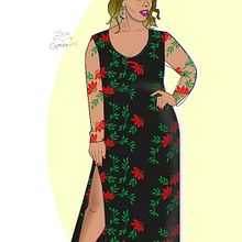 Ilustración CURVY de Moda OI18 "Flores, flores y más flores". Un proyecto de Bellas Artes, Diseño y Diseño gráfico de Lara Cuerdo Cabrera - 22.01.2018
