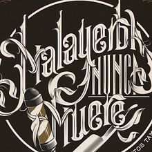 Lettering Malayerba. Art Direction, Graphic Design, and Lettering project by Ulises Martín Martín - 01.22.2015