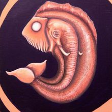 El pez que quiso ser elefante. Fine Arts, and Traditional illustration project by La gata Sobre el tejado - 01.23.2018