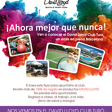 David Lloyd club . Design, Design de informação, e Design gráfico projeto de Karina Shaginyan - 10.10.2017