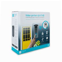 Packaging: Video-portero Wi-Fi HD muvit I/O. Packaging, and Photo Retouching project by Amanda Aliaga Barba - 01.23.2018