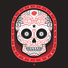 Camiseta Calavera. Un proyecto de Ilustración vectorial de Juan Medina Manrique - 24.01.2018
