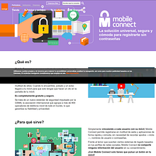 Redacción y arquitectura MOBILE CONNECT ORANGE. Un proyecto de Consultoría creativa y Escritura de Raúl F. Millares - 04.01.2016
