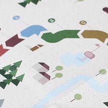 GRAN SENDA. Editorial Design, Graphic Design, Vector Illustration, Infographics, and Art Direction project by Álvaro Fernández Maldonado - 01.25.2018