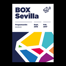 BOX SEVILLA. Br, ing, Identit, Art Direction, Editorial Design, and Graphic Design project by Álvaro Fernández Maldonado - 01.25.2018