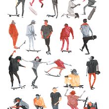 s k e t c h p a r k. Graphic Design, and Traditional illustration project by Julien Sciaence - 01.26.2018