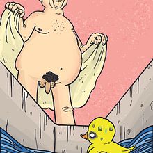 OMG DUCK. Un proyecto de Diseño de personajes, Ilustración tradicional, Ilustración vectorial y Retoque fotográfico de Luis Moreira - 22.03.2017