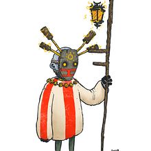 Character For Gaming. Un proyecto de Diseño de juegos, Diseño de personajes e Ilustración tradicional de Luis Moreira - 24.06.2017