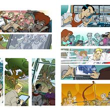 Color de imágenes para cómic.. Un progetto di Fumetto di María Terrazas Alber - 26.01.2018