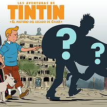 the adventures of tintin in Barcelona.. Un progetto di Illustrazione tradizionale di Àlex Monagas - 26.01.2018