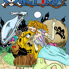 one piece cinderella. Un progetto di Fumetto e Illustrazione tradizionale di Àlex Monagas - 26.01.2018