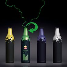 CONCURSO DISEÑO DE BOTELLA SKOLL. Graphic Design, and Packaging project by Eva revuelta - 01.27.2018