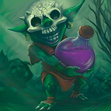 Goblin. Traditional illustration project by Marcos Vieira - 09.09.2017