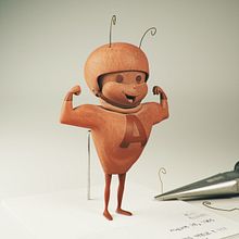 La Hormiga Atómica. Un progetto di 3D, Design di giocattoli e Character design di Ro Bot - 28.01.2018
