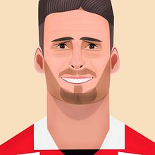 Athletic Club Toons. Un progetto di Illustrazione vettoriale e Character design di Oscar MoMad - 28.01.2018