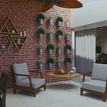 Espacio de lectura. 3D, Architecture & Interior Architecture project by Leonardo Flores Cosío - 01.24.2018