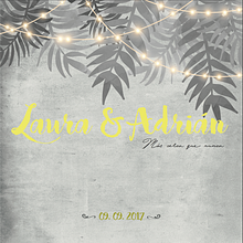 Boda Laura y Adrián. Un proyecto de Diseño de Helena Llopis - 06.06.2017