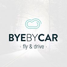 REBRANDING - bye by car. Agencia de viajes "fly and drive" - Edimburgo.. Un proyecto de Br, ing e Identidad, Dirección de arte y Diseño gráfico de Manuel J. Morente Morente - 29.01.2018