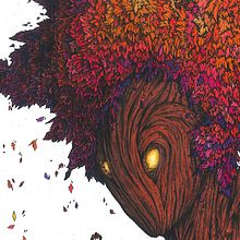La Mujer Árbol . Un progetto di Illustrazione tradizionale di Juan Daniel Velasco Lopez - 15.11.2015
