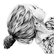 Alba. Bolígrafo BIC negro. Fine Arts, and Traditional illustration project by Elena Struch - 01.30.2018